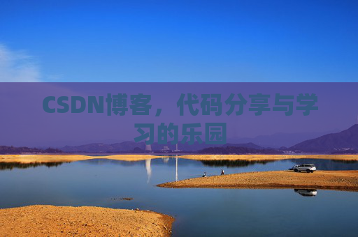 CSDN博客,代码分享与学习的乐园